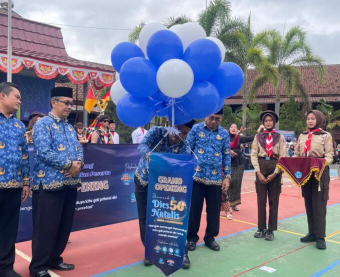 Dies Natalis ke-56 SMPN 1 Cijeungjing Meriah Sekaligus Pembukaan Expo Nesacing 2025 dan Lomba Pionering 2 Tingkat SD/MI.