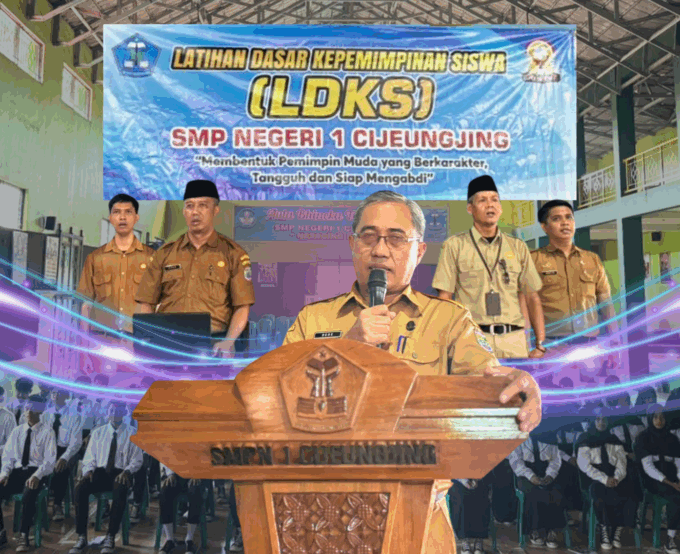 SMPN 1 Cijeungjing Gelar LDKS Siapkan Calon Pengurus OSIS Baru