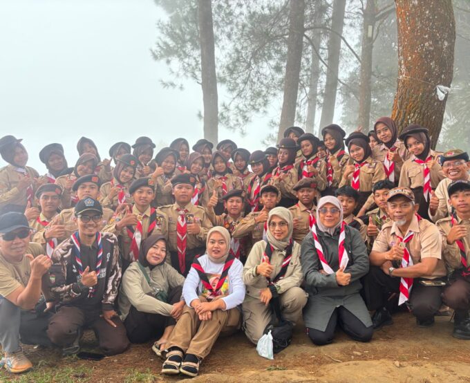 Perjusa SMPN 1 Cijeungjing, Pelantikan Pramuka Ramu, Rakit, dan Terap