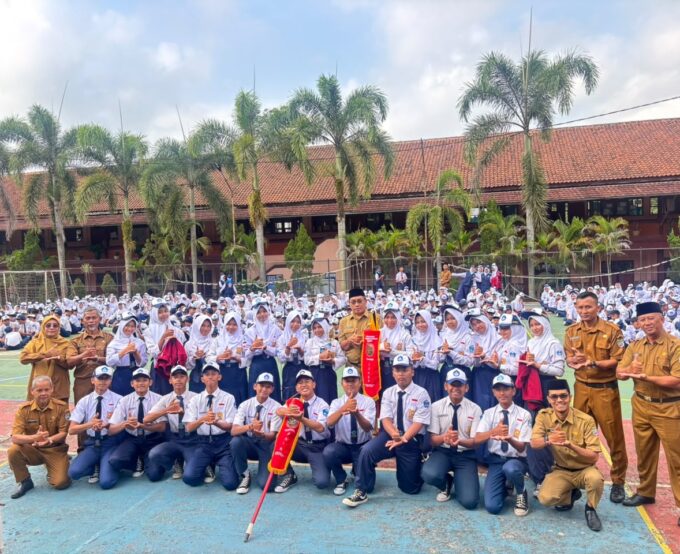 Tim Pramuka SMPN 1 Cijeungjing Raih Juara Pada LT2 Kec. Cijeungjing